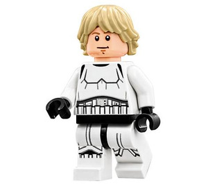 LEGO Luke Skywalker mit Stormtrooper Disguise mit Printed Beine Minifigur