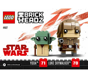 LEGO Luke Skywalker & Yoda Set 41627 Instructions