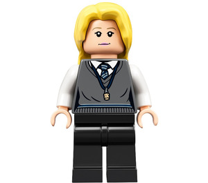 LEGO Luna Lovegood с Сив Джъмпър Минифигурка