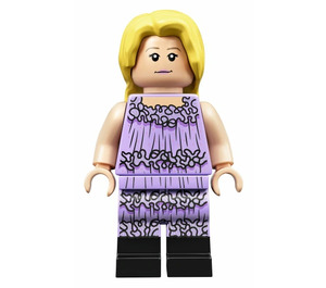 LEGO Luna Lovegood con Lavanda Vestido Minifigura