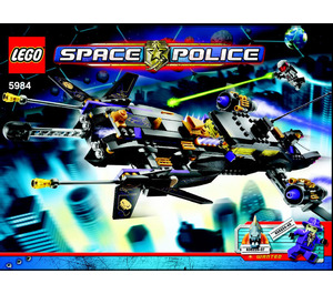 LEGO Lunar Limo Set 5984 Instructions