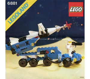 LEGO Lunar Rakete Launcher 6881