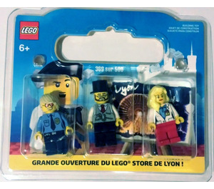 LEGO Lyon, France Exclusive Minifigure Pack Set LYON