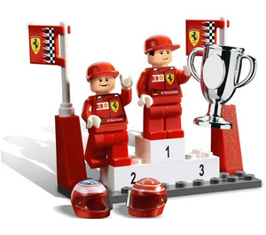 LEGO M. Schumacher en R. Barrichello 8389
