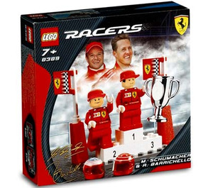 LEGO M. Schumacher and R. Barrichello Set 8389 Packaging