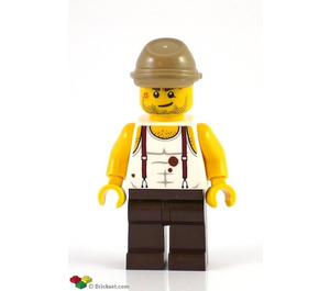 LEGO Mac McCloud met Kepi Minifiguur