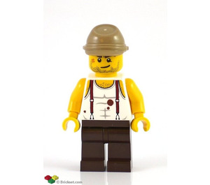 LEGO Mac McCloud avec Kepi Figurine