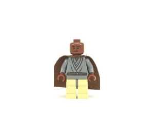 LEGO Mace Windu minifiguur met niet-oplichtende lichtzwaard