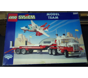 LEGO Mach II Rood Vogel Rig 5591 Packaging