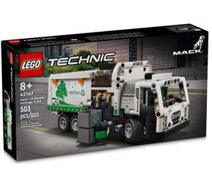 LEGO Mack LR Electric Garbage Truck Set 42167 Packaging