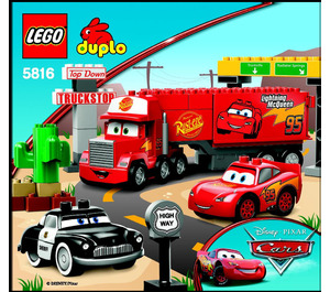 LEGO Mack's Road Trip Set 5816 Instructions