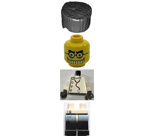 LEGO Mad Scientist (Reissue) Minifigure