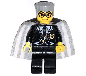 LEGO Madam Rolanda Hooch s Černá Výstroj a Striped Plášť Minifigurka