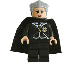 LEGO Madame Hooch met Zwart Cape Minifiguur