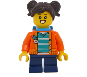 LEGO Madison - Orange Coat et Sac à dos Figurine