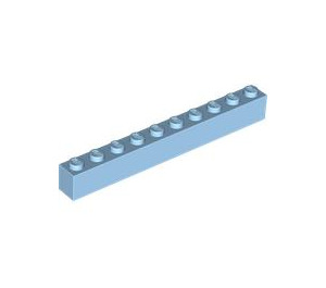 LEGO Maersk blauw Steen 1 x 10 (6111)