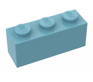 LEGO Maersk Blue Brick 1 x 3 (3622 / 45505)