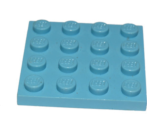 LEGO Maersk Blue Plate 4 x 4 (3031)