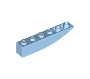 LEGO Maersk Blauw Helling 1 x 6 Gebogen Omgekeerd (41763 / 42023)