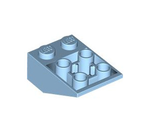 LEGO Maersk Blue Slope 2 x 3 (25°) Inverted with Connections between Studs (2752 / 3747)