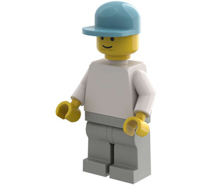 LEGO Maersk Line Récipient Lorry Conducteur Minifigurine