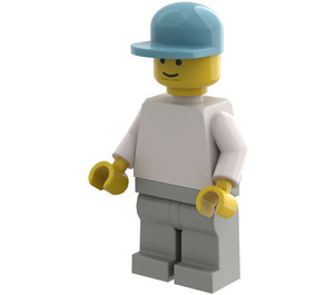 LEGO Maersk Line Container Lorry Driver Minifigur