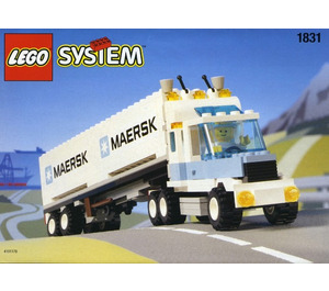 LEGO Maersk Line Récipient Lorry 1831-1
