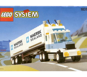 LEGO Maersk Sealand Container Lorry Set 1831-2 Instructions