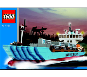 LEGO Maersk Sealand Récipient Ship (Version 2004) 10152-1 Instructions