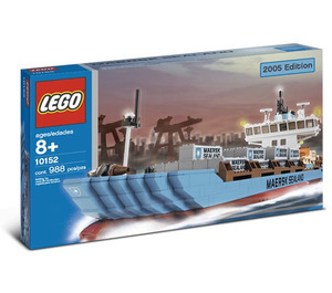 LEGO Maersk Sealand Container Ship Set (2005 Version) 10152-2 Packaging
