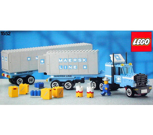 LEGO Maersk Truck and Trailer Unit 1552-1