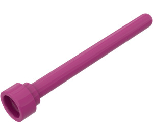 LEGO Magenta Antenne 1 x 4 med avrundet topp (3957 / 30064)