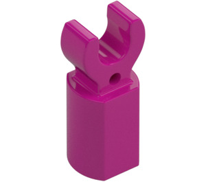 LEGO Magenta Stange Halter mit Clip (11090 / 44873)