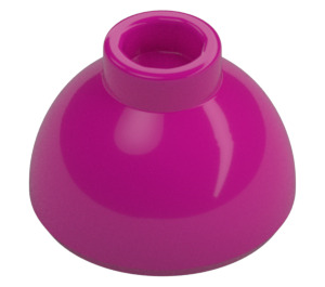 LEGO Magenta Steen 1.5 x 1.5 x 0.7 Rond Dome Hoed (37840)