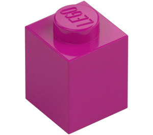 LEGO Magenta Stein 1 x 1 (3005 / 30071)