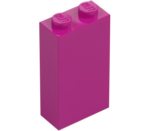 LEGO Magenta Stein 1 x 2 x 3 (22886)