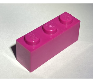 LEGO Magenta Brick 1 x 3 (3622 / 45505)