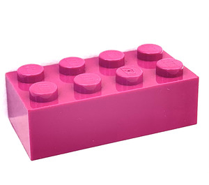 LEGO Magenta Kloss 2 x 4 (3001 / 72841)