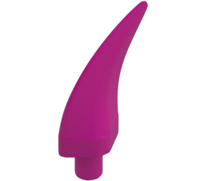 LEGO Magenta Claw with 0.5L Bar and 2L Curved Blade (87747 / 93788)