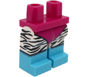 LEGO Magenta Dance Instructor Minifigur Hofter og ben (3815 / 33636)