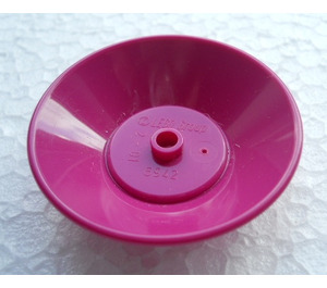 LEGO Magenta Dish 5 x 5 (6942)