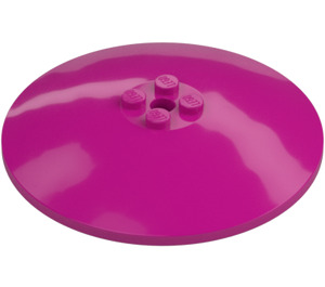 LEGO Magenta Dish 8 x 8 (3961 / 35154)