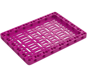 LEGO Magenta Flat Panel 11 x 15 with Pcb Holes (65817)