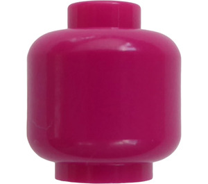 LEGO Magenta Minifigure Head (3626 / 88475)