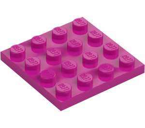 LEGO Magenta Deska 4 x 4 (3031)