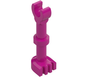 LEGO Magenta Skeleton Leg (23769 / 65412)