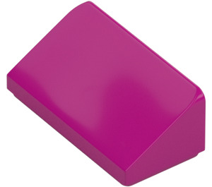 LEGO Magenta Sklon 1 x 2 (31°) (85984)