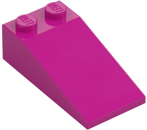 LEGO Magenta Sklon 2 x 4 (18°) (30363)