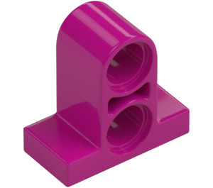 LEGO Magenta Tile 1 x 2 with Perpendicular Beam 2 (32530)