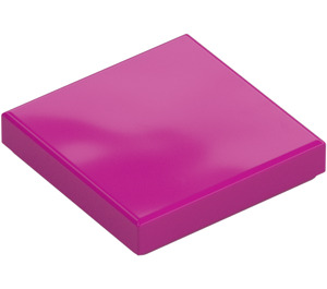 LEGO Magenta Tile 2 x 2 with Groove (3068 / 88409)